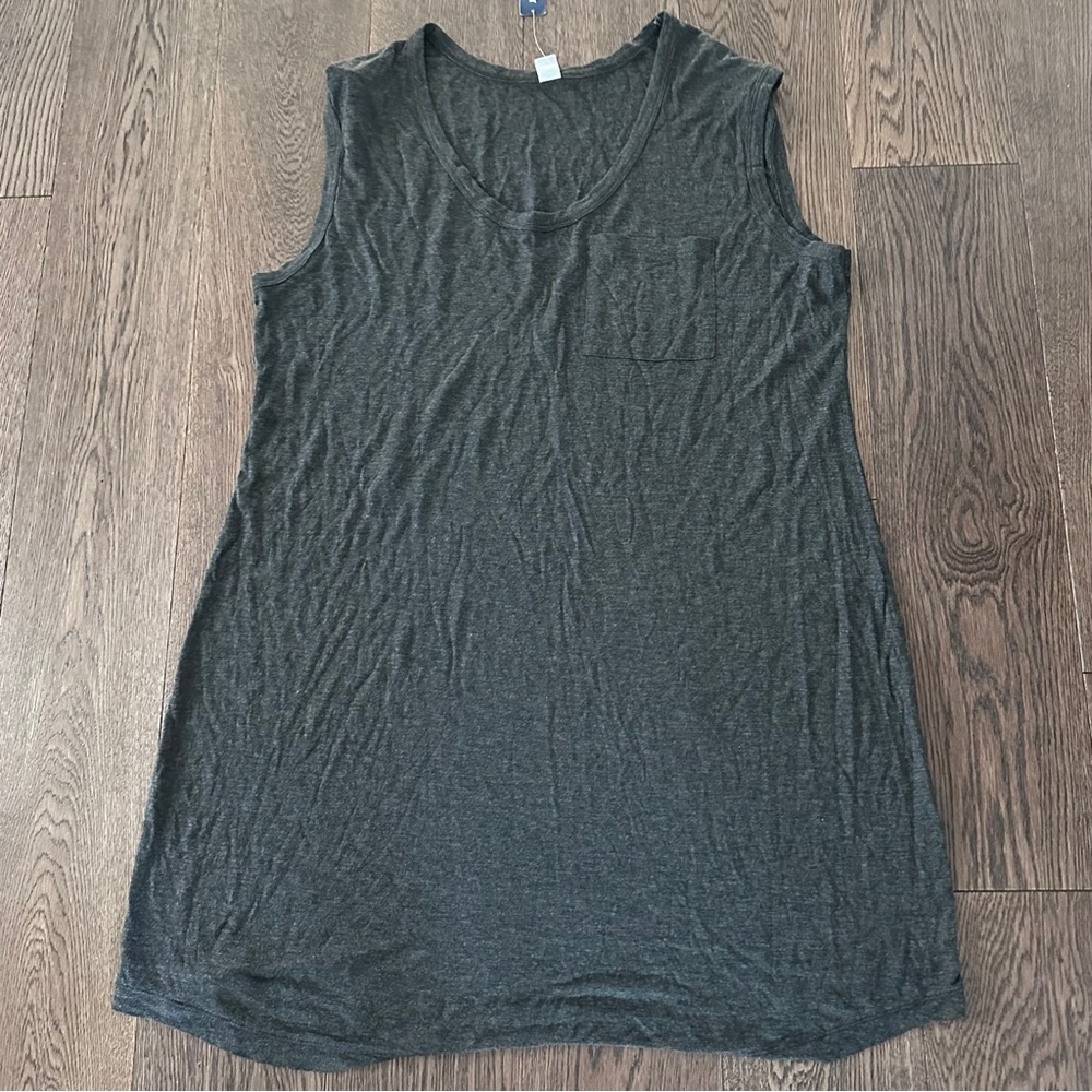 Old Navy Sleeveless Charcoal Grey Dress